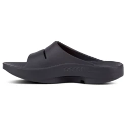 OOFOS OOahh Black Slide (Unisex) -Fashion Shoe Sale Shop 1100BLK 4