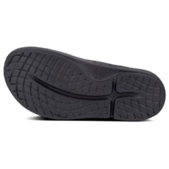 OOFOS OOahh Black Slide (Unisex) -Fashion Shoe Sale Shop 1100BLK 7