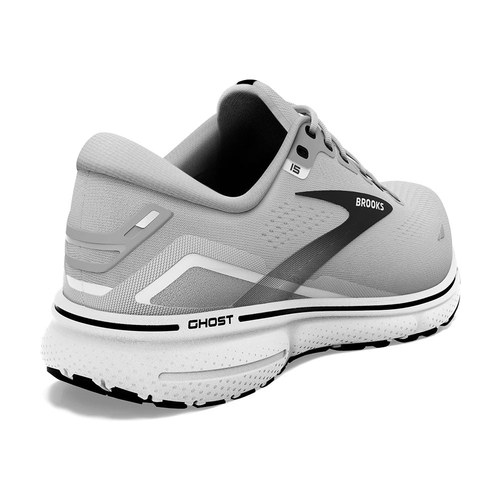 Brooks Ghost 15 Running Shoe Alloy/Oyster/Black (Men's) 6 Brooks Ghost 15 Running Shoe Alloy/Oyster/Black (Men's) - Image 4