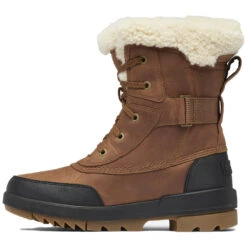 Sorel Tivoli™ IV Winter Parc Boot Velvet Tan Leather (Women's) -Fashion Shoe Sale Shop 1915731242 3