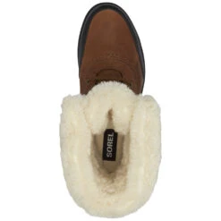 Sorel Tivoli™ IV Winter Parc Boot Velvet Tan Leather (Women's) -Fashion Shoe Sale Shop 1915731242 4