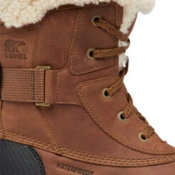 Sorel Tivoli™ IV Winter Parc Boot Velvet Tan Leather (Women's) -Fashion Shoe Sale Shop 1915731242 7