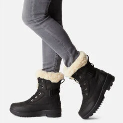 Sorel Tivoli™ IV Winter Parc Boot Velvet Black, Sea Salt Leather (Women's) 17 Sorel Tivoli™ IV Winter Parc Boot Velvet Black, Sea Salt Leather (Women's) -Fashion Shoe Sale Shop 1977881010 6