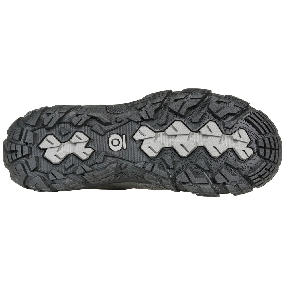 Oboz Sawtooth X Low Hazy Gray Trail Shoe (Women's) 6 Oboz Sawtooth X Low Hazy Gray Trail Shoe (Women's) - Image 4