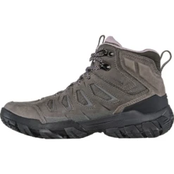 Oboz Sawtooth X Mid Charcoal Hiking Boots (Women's) -Fashion Shoe Sale Shop 24002CHARCOAL 4