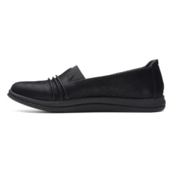 Clarks Breeze Sol Black Slip-On (Women's) -Fashion Shoe Sale Shop 26175260 5
