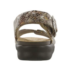 SAS Relaxed Sandal Multisnake Taupe Leather (Women's) -Fashion Shoe Sale Shop 4 877f84f9 eff3 4bbe 9df5 6922f5881cb2