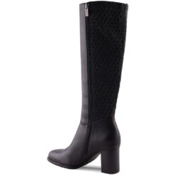 AquaDiva Tessa Waterproof Boot Black (Women's) -Fashion Shoe Sale Shop AD1256BLK 1