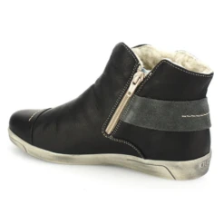 Cloud Footwear Aline Black Wool Lining Boot (Women's) 9 Cloud Footwear Aline Black Wool Lining Boot (Women's) -Fashion Shoe Sale Shop ALINEBLK 1