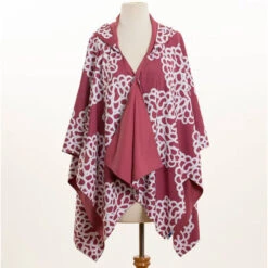 RAINRAPS RainRap Hooded Berry & Berry Clouds (Women's) -Fashion Shoe Sale Shop Berry 5