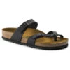 Birkenstock Mayari Soft Footbed Sandal Black Birko-Flor