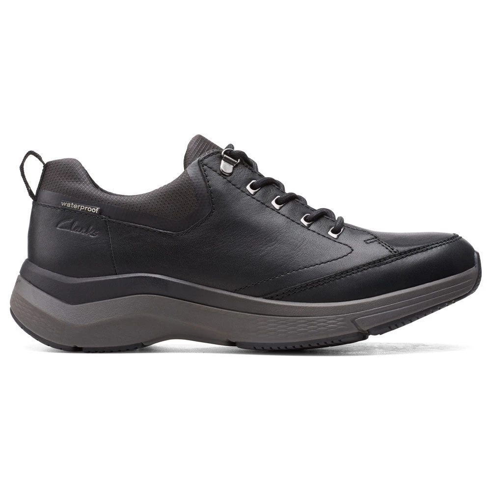 Clarks Wave 2.0 Vibe Black Leather (Men's) 4 Clarks Wave 2.0 Vibe Black Leather (Men's) - Image 2
