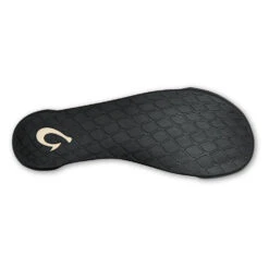 OluKai Kīpuka Hulu Indoor/Outdoor Slipper Black (Men's) -Fashion Shoe Sale Shop Blk 2 5c1888a7 5654 4be4 892a 7437766b754e