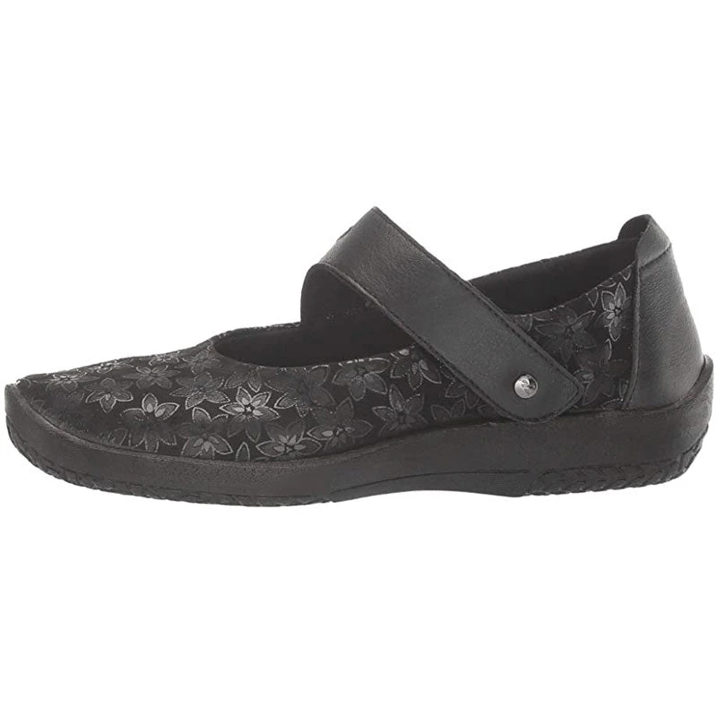 Arcopedico Cosmo Black Flower (Women's) 4 Arcopedico Cosmo Black Flower (Women's) - Image 2