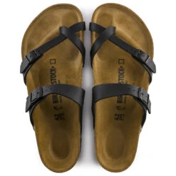 Birkenstock Mayari Soft Footbed Sandal Black Birko-Flor -Fashion Shoe Sale Shop Blk 3 e2a1edb4 6d2e 4255 b378 aff6268bcf27