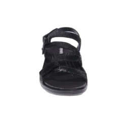 Revere Miami Sandal Black Lizard (Women's) -Fashion Shoe Sale Shop BlkLiz 4 0f6de804 3acb 4731 bb48 61d51b8aedc3