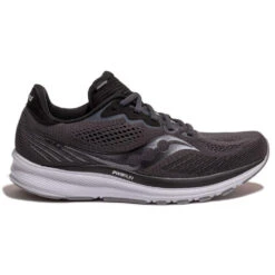 Saucony Ride 14 Athletic Shoe Charcoal/Black (Women's)