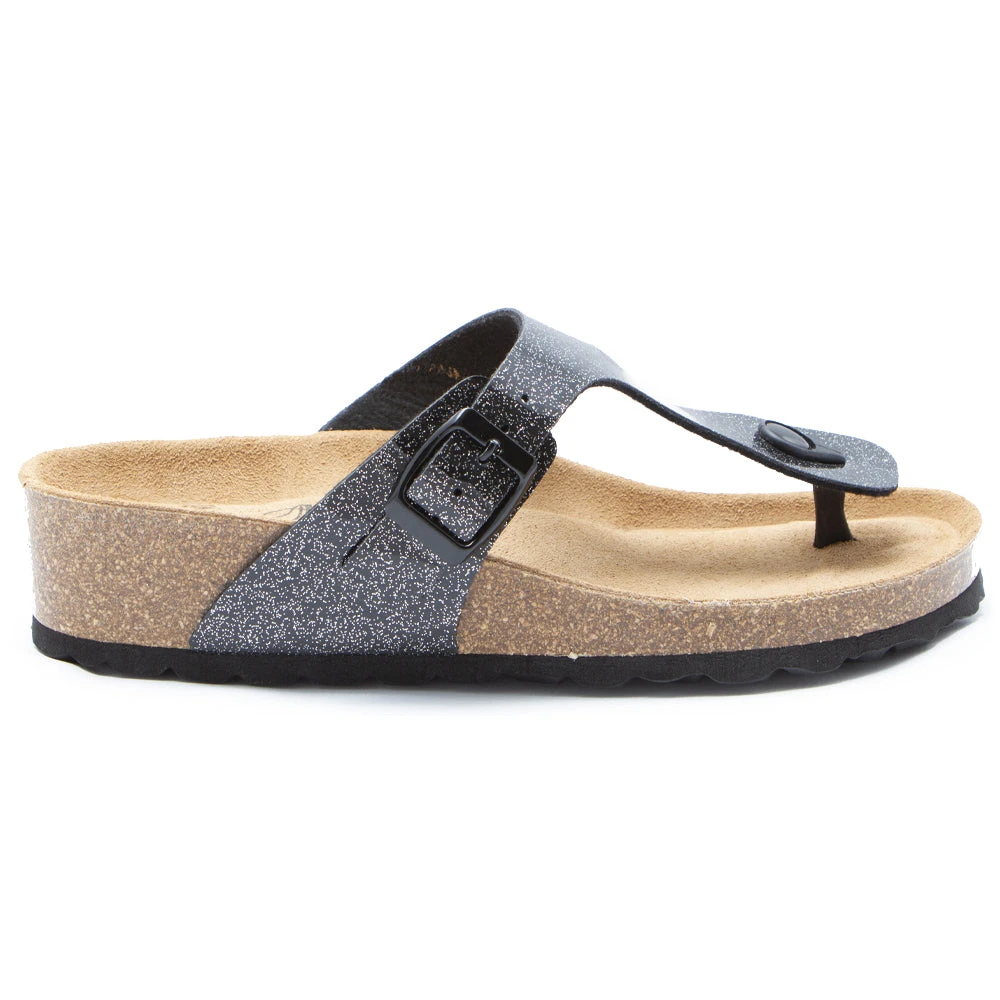 Sabatini Bari Sandal Nero Black (Women's) 4 Sabatini Bari Sandal Nero Black (Women's) - Image 2