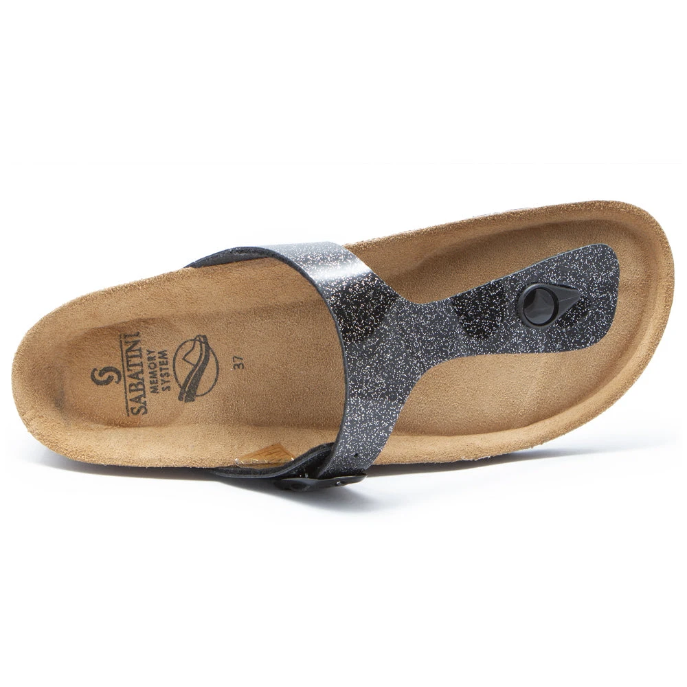 Sabatini Bari Sandal Nero Black (Women's) 6 Sabatini Bari Sandal Nero Black (Women's) - Image 4