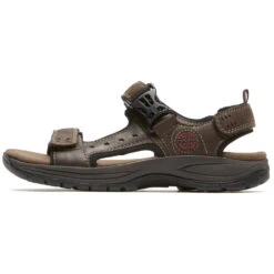 Dunham Nolan Adjustable Sandal Brown (Men's) -Fashion Shoe Sale Shop Brn 3 54d50e58 2eb1 4a2b 925a fae184870f4c