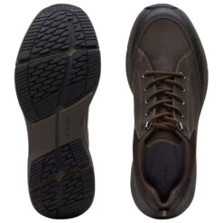 Clarks Wave 2.0 Vibe Dark Brown Waterproof (Men's) -Fashion Shoe Sale Shop Brn 7 b8a167f5 801f 4a32 845f 066d3d04a8ec