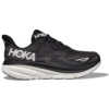 Hoka One One Hoka Clifton 9 Running Shoe Black/White (Men's) -Fashion Shoe Sale Shop CLIFTON9BWHT M 1