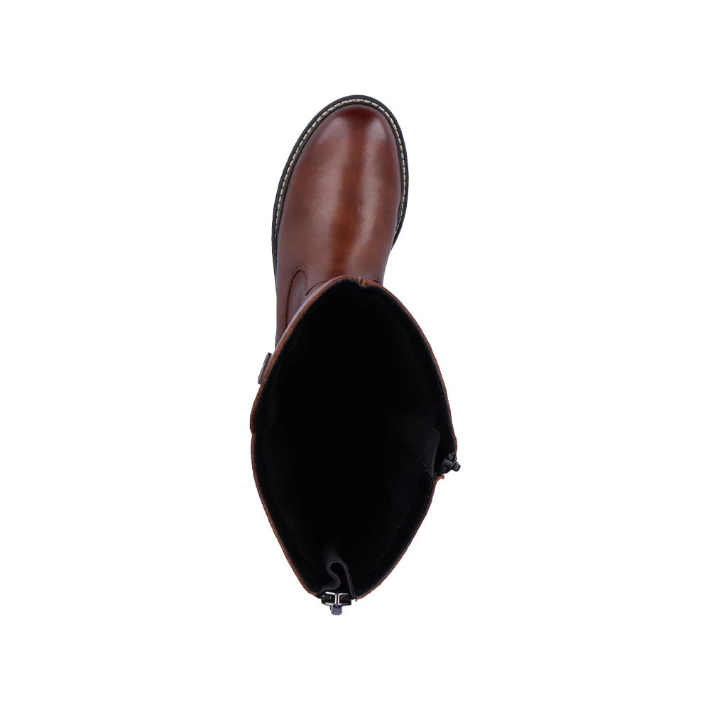 Remonte D0B72-22 Stefanie 72 Tall Boot Chestnut Leather (Women's) 7 Remonte D0B72-22 Stefanie 72 Tall Boot Chestnut Leather (Women's) - Image 5