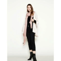 Look By M Basic Shawl Vest Cream -Fashion Shoe Sale Shop Cream 4