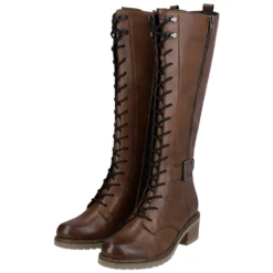 Remonte D1A74-22 Aida Tall Leather Chestnut Boot (Women's) -Fashion Shoe Sale Shop D1A7422 8