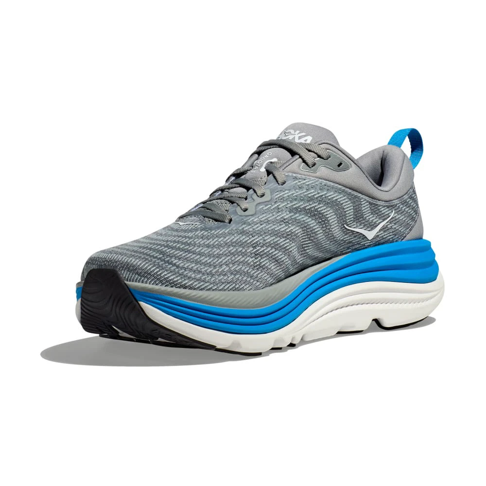 Hoka One One Hoka Gaviota 5 Limestone/Diva Blue Running Shoe (Men's) 5 Hoka One One Hoka Gaviota 5 Limestone/Diva Blue Running Shoe (Men's) - Image 3