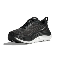 Hoka One One Hoka Gaviota 5 Black/White Running Shoe (Men's) -Fashion Shoe Sale Shop GAVIOTABWHT M 3