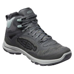 Keen Terradora Flex Mid Waterproof Hiking Boot Magnet/Cloud Blue (Women's)