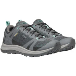 Keen Terradora II Waterproof Shoe Steel Grey/Ocean Wave (Women's) -Fashion Shoe Sale Shop Gry 4 72762bf1 d722 4406 9a0a 10fb64582b03