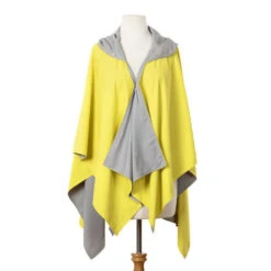 RAINRAPS RainRap Hooded Yellow & Grey (Women's) -Fashion Shoe Sale Shop GryYel 2