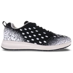 Revere Haiti Black Knit Sneaker (Women's) -Fashion Shoe Sale Shop HAITIBLK 3