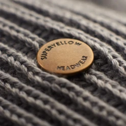 Superyellow Hannah Vanilla Merino Wool Beanie (Unisex) -Fashion Shoe Sale Shop Hannah 2