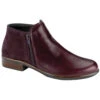 Naot Helm Bootie Bordeaux Leather/Nubuck (Women's) 1 Naot Helm Bootie Bordeaux Leather/Nubuck (Women's) -Fashion Shoe Sale Shop Helm Burg