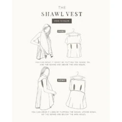 Look By M Basic Shawl Vest Black -Fashion Shoe Sale Shop Howto 2 ce849845 e8c8 4ea6 acbe 56b0dc194a4f