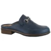 Naot Halny Mule Ink Leather (Women's) -Fashion Shoe Sale Shop Ink