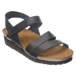 Naot Kayla Sandal Black Leather (Women's)