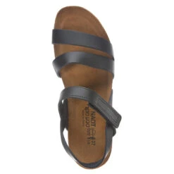 Naot Kayla Sandal Black Leather (Women's) -Fashion Shoe Sale Shop MAR00895D