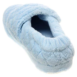 Acorn Spa Wrap Slippers In Powder Blue (Women's) -Fashion Shoe Sale Shop MAR01529B