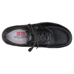 SAS Time Out Black Leather (Men's) -Fashion Shoe Sale Shop MAR04763B grande 82965063 0d06 420c 8f8f d8602077927b