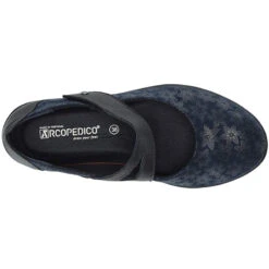 Arcopedico Cosmo Navy Flower (Women's) -Fashion Shoe Sale Shop Nvy 4 15df1815 4fb1 4c96 9534 bb91cc75f7ae