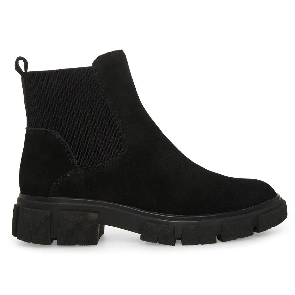 Blondo Posey Waterproof Chelsea Boot Black Suede (Women's) 4 Blondo Posey Waterproof Chelsea Boot Black Suede (Women's) - Image 2