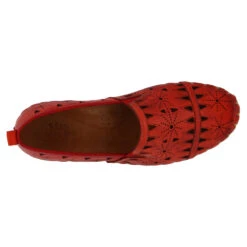 Spring Step Fusaro Slip-On Red (Women's) -Fashion Shoe Sale Shop Rd 4 df2d2622 cef1 4d20 9e27 ebc4b87a645b