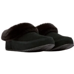 Sorel Coffee Run Slipper Black/Sea Salt (Women's) -Fashion Shoe Sale Shop SeaS 3