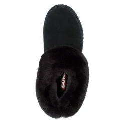 Sorel Coffee Run Slipper Black/Sea Salt (Women's) -Fashion Shoe Sale Shop SeaS 5