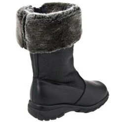 Toe Warmers Shelter Waterproof Boot Black Leather (Women's) -Fashion Shoe Sale Shop Shelter TW3