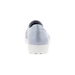 Ecco Soft 7 Woven Slip-On Silver Grey (Women's) -Fashion Shoe Sale Shop SilvGry 5